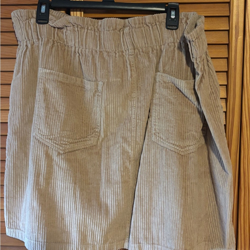 Forever 21 Brown Corduroy Skirt - Picture 2 of 3